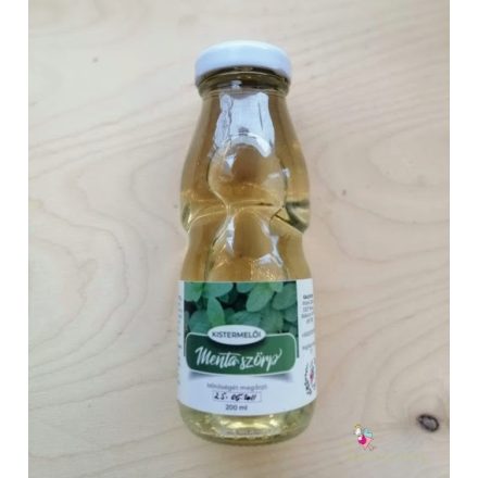 Menta szörp 500 ml - eritrittel