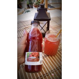 Kistermelői málna szörp 500 ml -eritrittel